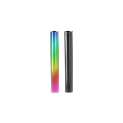 L'arcobaleno Buttonless esile preriscalda di Vape la micro USB tassa della batteria 350mah