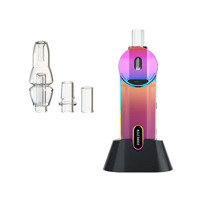 Boccaglio asciutto ceramico della camera 2000mah Herb Tank Water Bubbler Glass