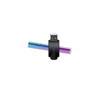 Esile preriscaldi il fondo ricaricabile della batteria di CBD ha inciso Logo Vape Pen