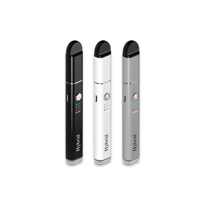 Preriscaldi la bobina ibrida 650Mah del quarzo di Cbd della penna del vaporizzatore della cera del concentrato