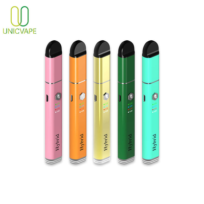 Preriscaldi la bobina ibrida 650Mah del quarzo di Cbd della penna del vaporizzatore della cera del concentrato