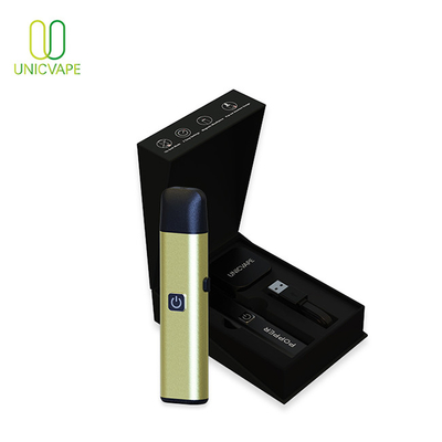 Penna ceramica 3.3V 3.7V 4.2V del vaporizzatore del concentrato della camera con il barattolo di vetro